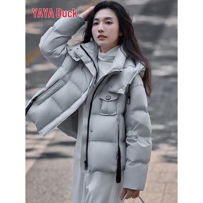 2025 Women's Loose-fit Korean Style Warm Down Jacket YE5B601765L