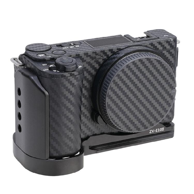 L Hand Grip Camera Base Plate Quick Release Support Quick Installation System Tripod Mount Attachment for ZV-E10II Camera