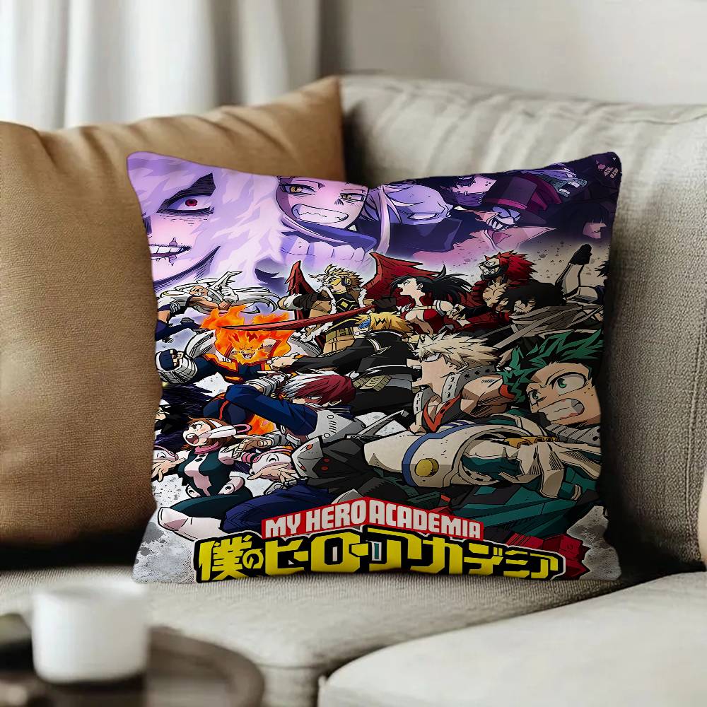 Anime MMy Hero Academia Personalized Pillow Cover Kids Bedroom Wild Party Decor Pillowcase kid Birthday shower Gift