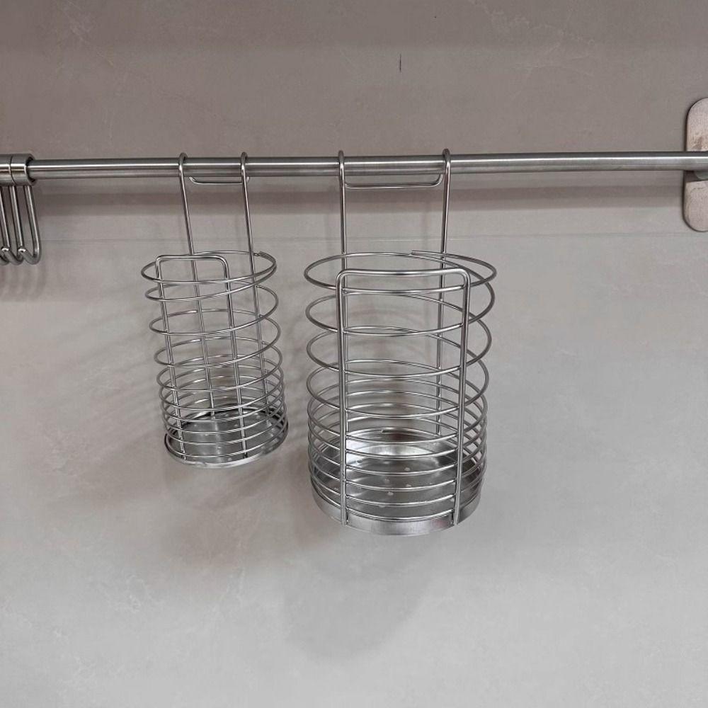 Space Saving Chopsticks Cage Rustproof Chopstick Drying Rack Durable Silverware Storage Box  Home