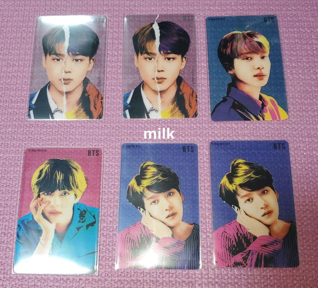 

[USED] MTPR×BTS Color Contacts Bonus Random Photo Card Set of 6