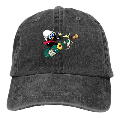 Summer Cap Sun Visor Unique Hip Hop Caps Calimero Cartoon Animation Cowboy Hat Peaked Hats