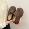 Internet celebrity super fire casual slippers women 2025 spring and autumn new outer wear super high heel thick bottom heightening bag head half slipp