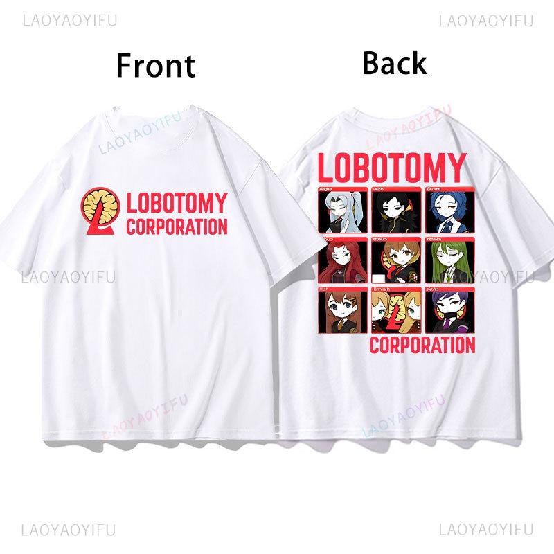 Lobotomy Corporation Gamer Lover Ropa De Mujer Graphic Tshirts Hot Sale Cheap Print Shirt Unisex Polyester Gothic Y2k Clothes
