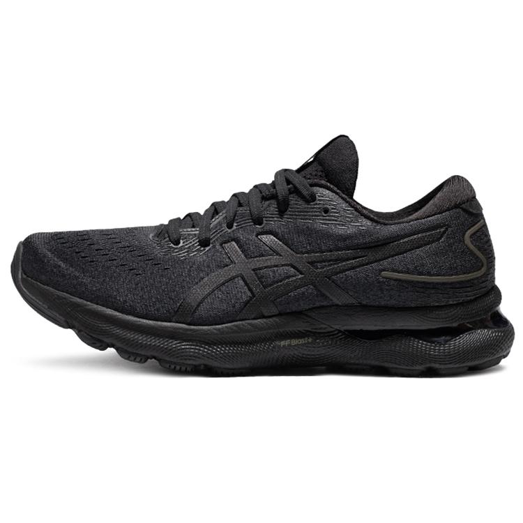 New Asics Gel Nimbus 24 2E Wide 'Triple Black' 1011B361-002