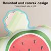 Toilet Seat with Integrated Handle Fruit Pattern Easy to Clean EVA Waterproof Thickened Surface Quick Drying Toilet Seat Pad