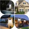 [208 LED] ZEEFO Sensor Light, Solar Light, Outdoor Lighting, Motion Sensor, 3 Lighting Modes, 4-Sided Illumination, Waterproof, Security Light,