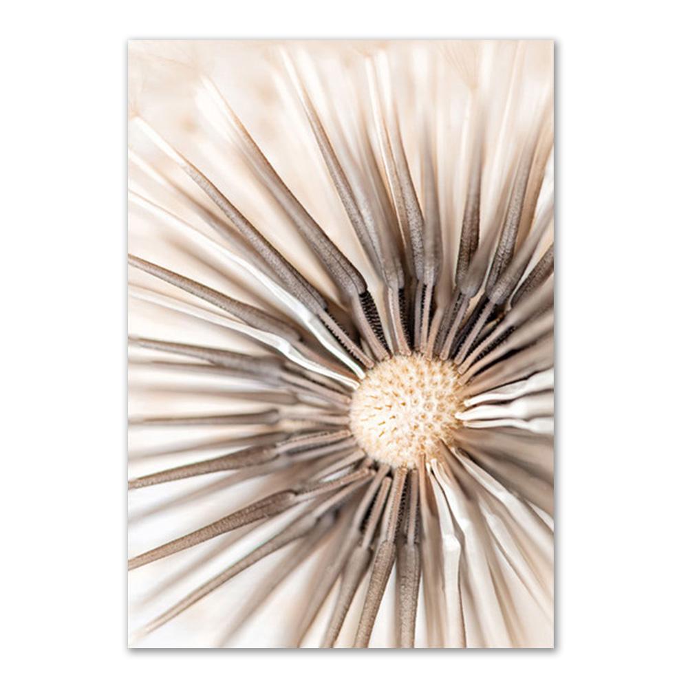 Beige Grass Reed Dandelion Boho Wall Art Canvas Painting Nordic Posters And Prints Nature Wall Pictures For Living Room Decor