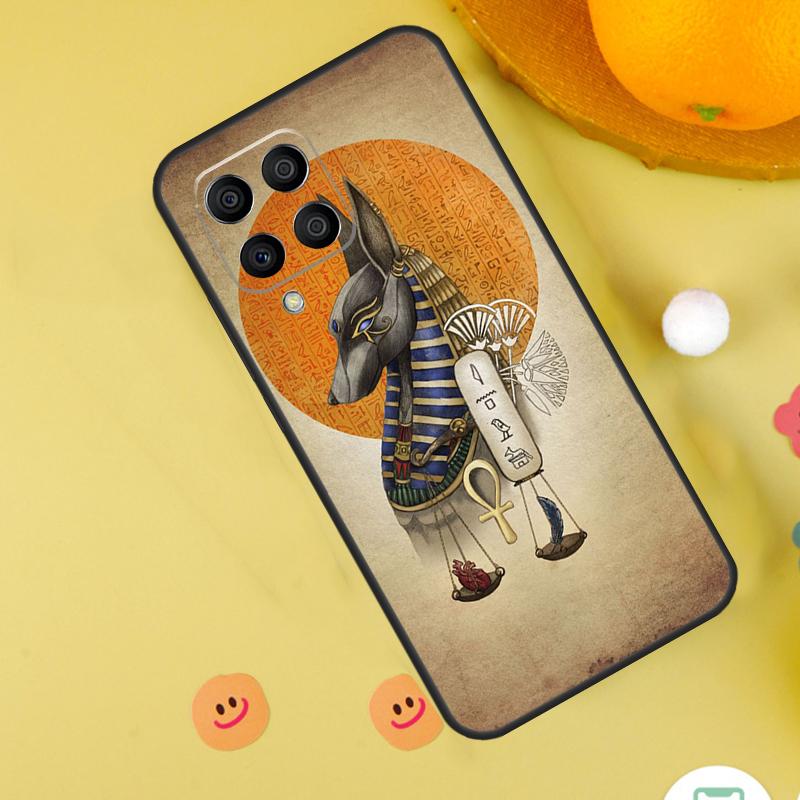 Anubis Egyptian God For Samsung Galaxy M20 M30s M31 M51 M15 M55 M13 M23 M33 M53 M12 M32 M52 M14 M34 M54 Case