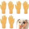 Funny Hands, Set of 6 Small Hands, Finger Puppets, Hand Models, Palm-Shaped Miniature Fingers, Cat Teasers, Cat Toys, Fun Toys for Teasing Cats and