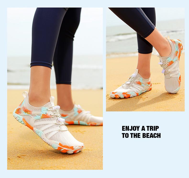 Unisex Quick-Dry Outdoor Shoes: Non-Slip, Breathable, Cut-Resistant for Hiking, Mountaineering, Snorkeling, Beach, and River Tracing