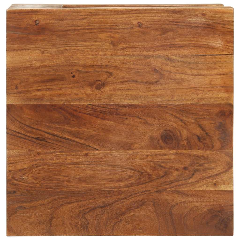 Coffee Table 45 X 45 X 40 Cm Solid Acacia Wood