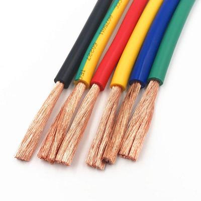 RV0.5 Square Single-Core Flexible Copper Electrical Wire - 28-Strand Multi-Core Control Cable