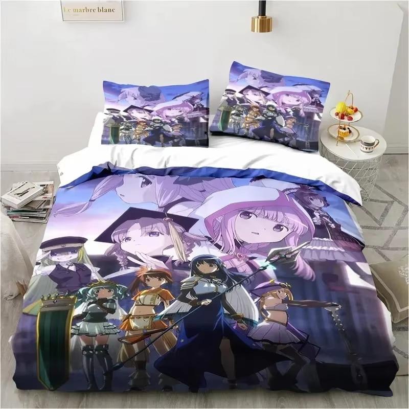 Comforter 3D Printed Puella Magi Madoka Magica Bedding Sets Exquisite Bed Supplies Set Bed Comforter Set Luxury Birthday Gift