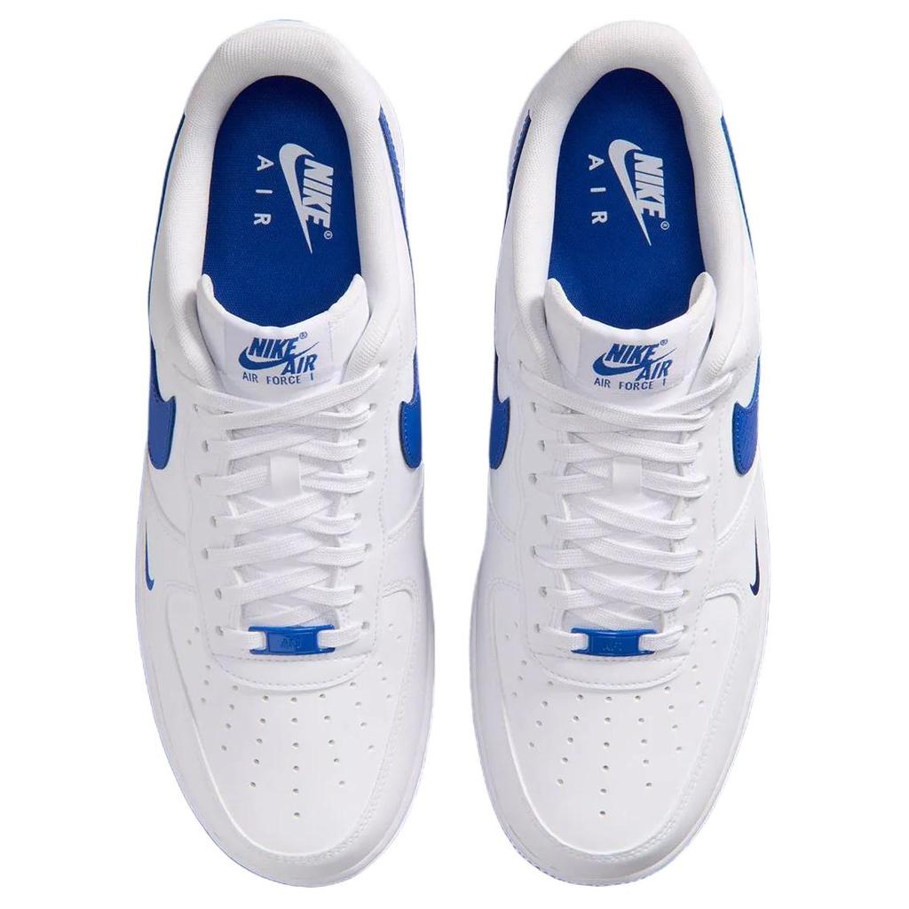 Nike Air Force 1 Skateboard Shoes Men's Low Top White Blue IV5732-100