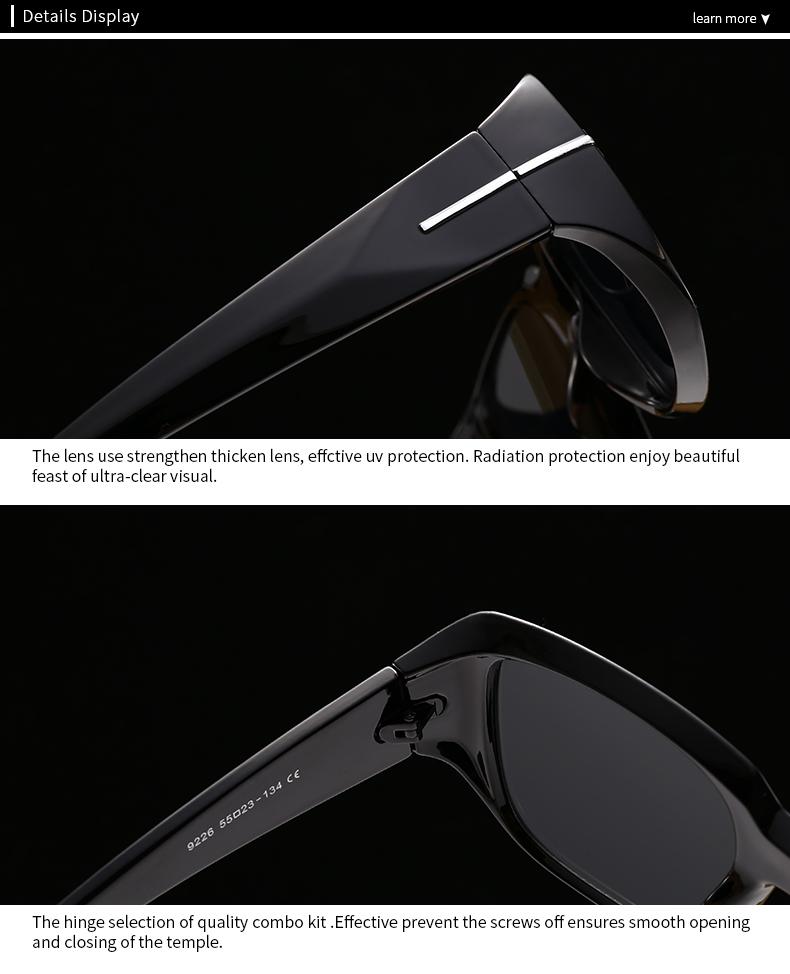 Foreign Trade Cross-Border Popular Modern Sunglasses European and American Street Photography Ins Popular Model Square Sunglasse