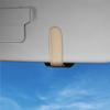 AAAYT1 Car Leather Glasses Clips Sun Visor Sunglasses Storage Fastener Accessories For Opel OPC Astra J K Insignia Corsa Car Valve Cap