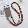 Silicone Phone Case for IPhone 17 Air 16E 15 14 Plus 13 12 11 Pro 17 Pro Max with Candy Color Crossbody Necklace Strap Lanyard