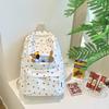 Casual Dog Backpack High Value Cute College Student Backpack Female Simple Versatile Junior High School Student Schoolbag