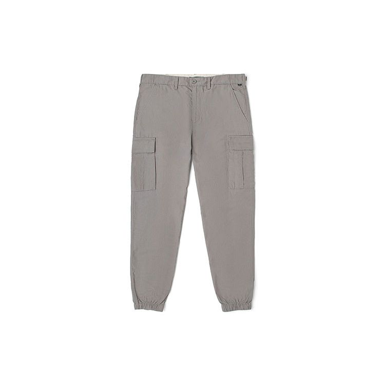 

Vans Drawstring Woven Cargo Multi-Pocket Casual Pants Men pants Light-Gray VN0A36LNAF1 36