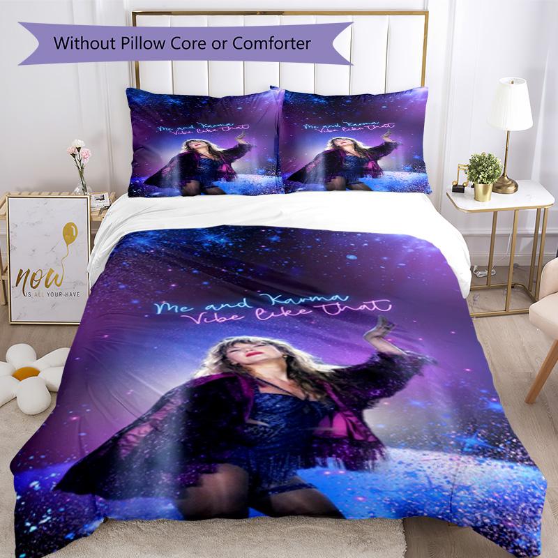 Taylor Swift Bedding Set Design For Bedrooms Machine Washable Perfect Gift For Friends Family