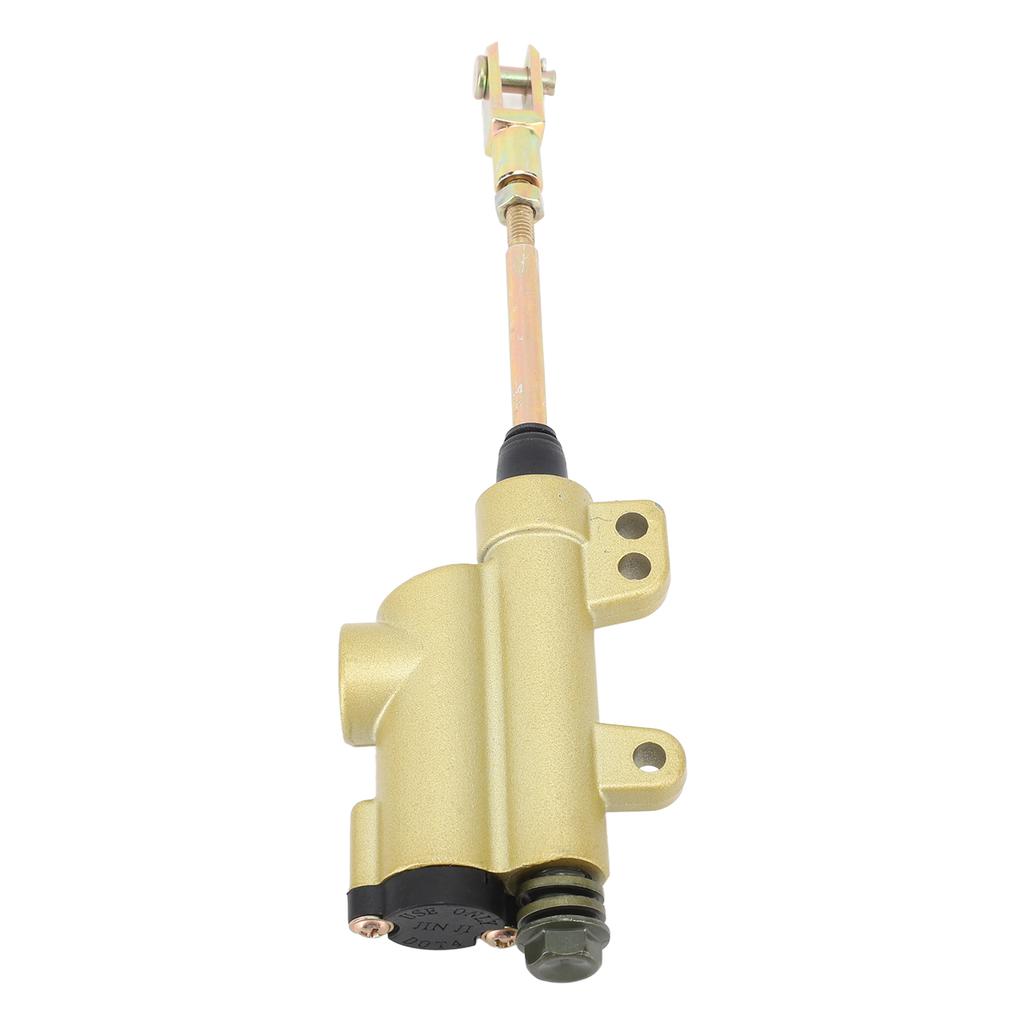 Motorcycle Rear Brake Master Cylinder Pump Metal for Sunl 110cc 125cc 140cc Dirt Pit Bike Gold