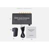 4K 3D 5.1 Channel 5.1CH Audio Extractor Decoder AC3/DTS Sound RCA HD Video Converter for PS4 Xbox DVD Laptop PC To TV Monitor