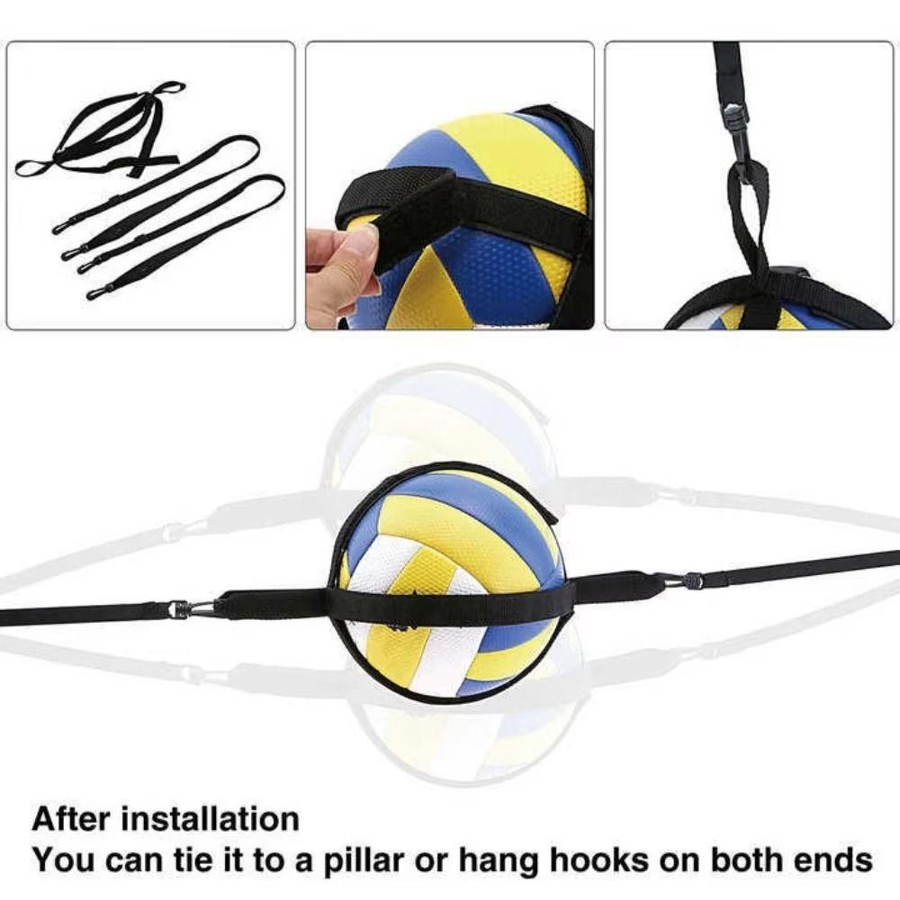 Wear-resistant Volleyball Practice Trainer Elastic Volleyball Auxiliary Training  Indoor Games