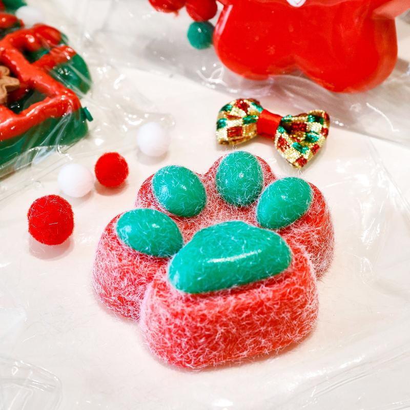 Cute Cartoon Christmas Theme Simulation Squeeze Toys Pinch Decompression Stress Toys Gifts