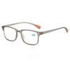 Men's Square Frame Myopia Glasses Ultra Lightweight Simple Comfort Minus Diopter Eyeglasses Women's Eyepieces Diopter To -4.0