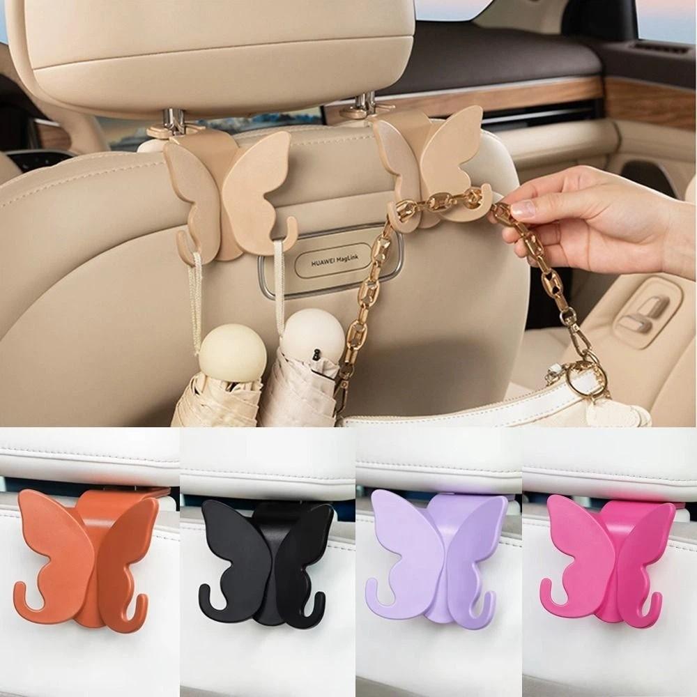 Butterfly Shape Car Seat Hook Hidden Hook Car Seat Back Organizer  Vehicle Use