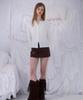 ROSEFRANTZ Pocket Mini Skirt [Brown]