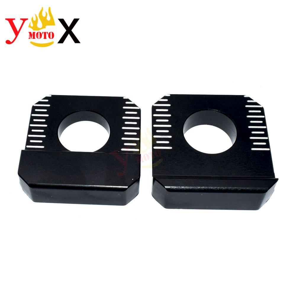 Tenere 700 Motorcycle CNC Rear Axle Blocks Chain Adjuster For Yamaha TENERE700 2019-2021