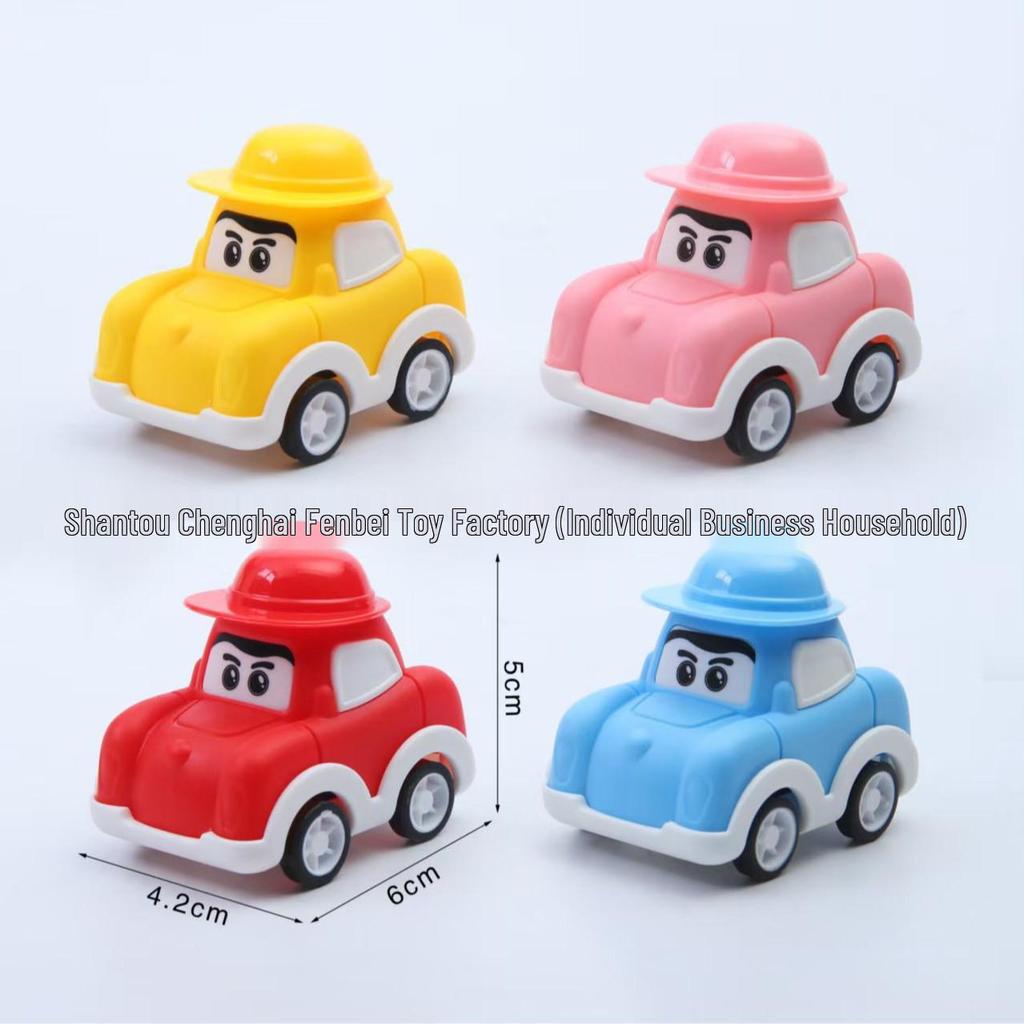 Mini Pull-Back Fire Truck Toy for Kids - Popular Street Vendor Gift