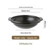 PuPan Ceramic Dry Pot with Alcohol Stove