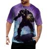 2026 Summer Men's Thanos 3d Printed T-Shirt Fashion Round Neck Short Sleeve Casual Street T Shirt Men Tops Clothing
