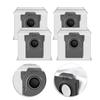 4pcs Replacement Large Capacity Dust Bags For MOVA Z70 Ultra Roller Robot Vacuum Cleaner Home Cleaning Dust Bags Accessories