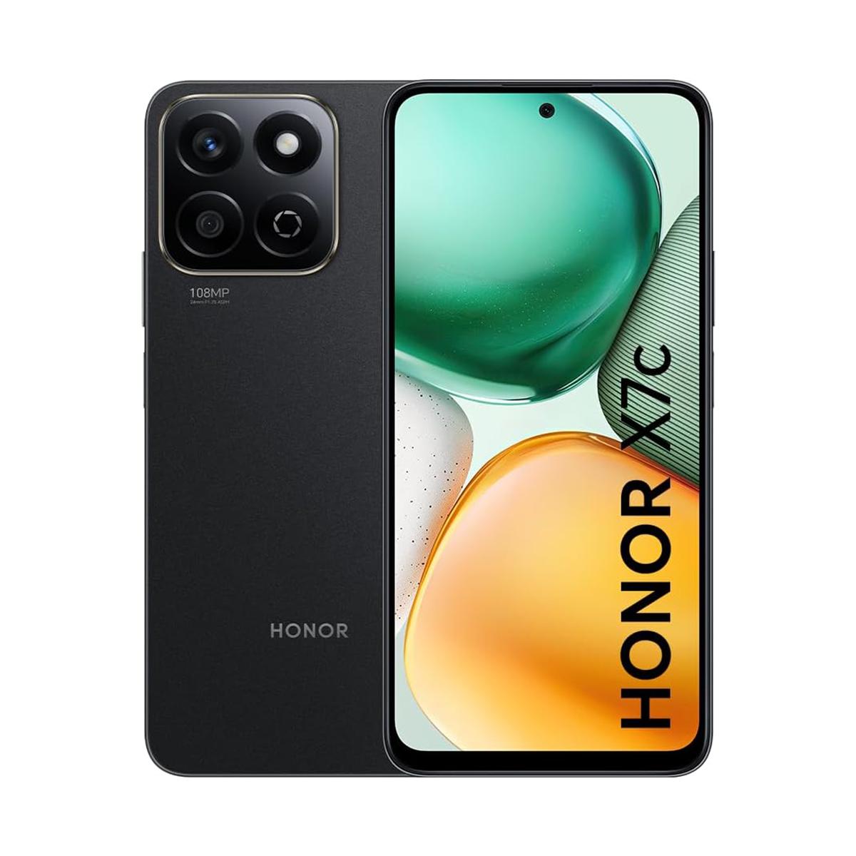 

HONOR X7c Две SIM-карты 8 ГБ ОЗУ 256 ГБ Полуночный черный 4G 8GB+256GB чёрный