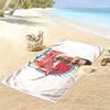 Jamal Musiala Print Beach Towel, Large Soft Quick Dry Towel for Beach Camping Swimming