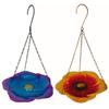 Yousheng Bee Watering Station with Vivid Flower Design Stable Hanging Feeder Windproof Bee Bath Feeders Butterfly Bath Bowl Easy Installation Feeder