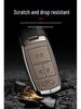 Compatible with 2021 Chery Kaiyi Xuanjie PRO and 2022 Models, This Car Key Case Features a Durable Metal Buckle.