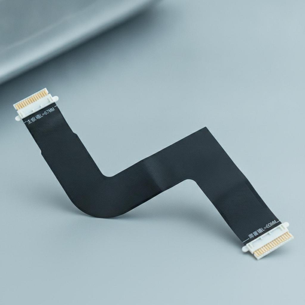 Display Connector Cable Replacement LShaped Ribbon Connect DirectFit Screen for