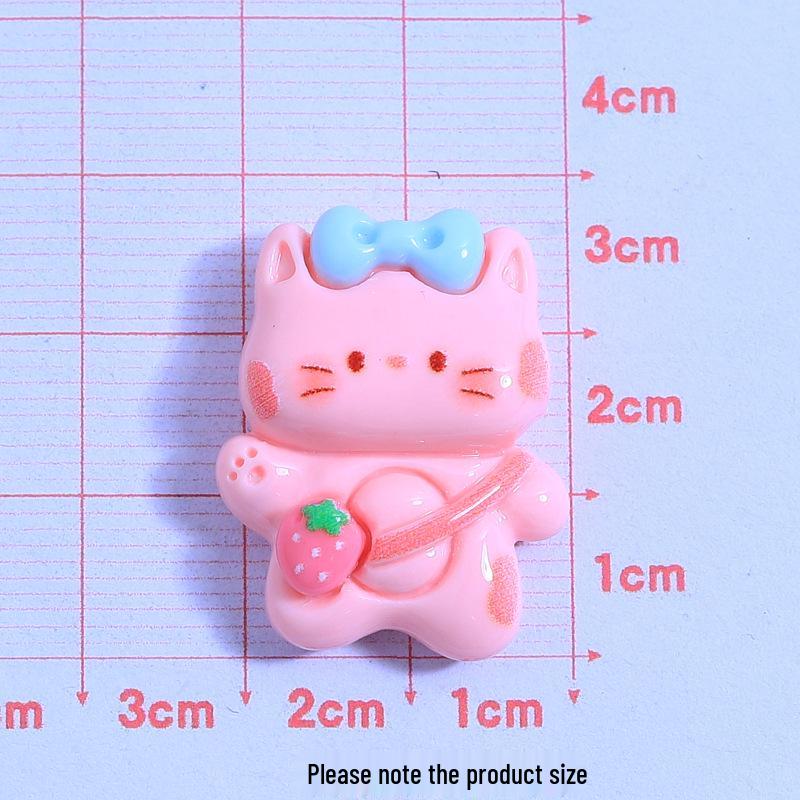 Cartoon Rabbit & Duck Resin Accessories - Shoe Buckles & Hair Clips