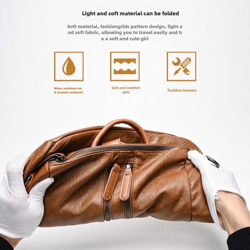 Backpack Women's Korean Version Bag Women's Travel Bag Casual Dual-purpose Backpack Trendy Women's Backpack