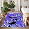 Anti‑Slip Crystal Velvet Floor Rug, Murder Drones Design Carpet for Indoor Living Bedroom Home Decoration