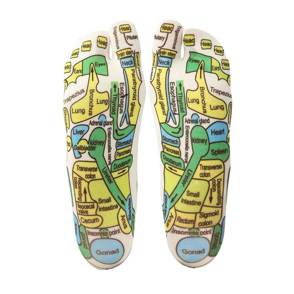Foot Pain Relief Feet Massage Socks with Massage Tool Foot Pressure Point Socks  Women Men