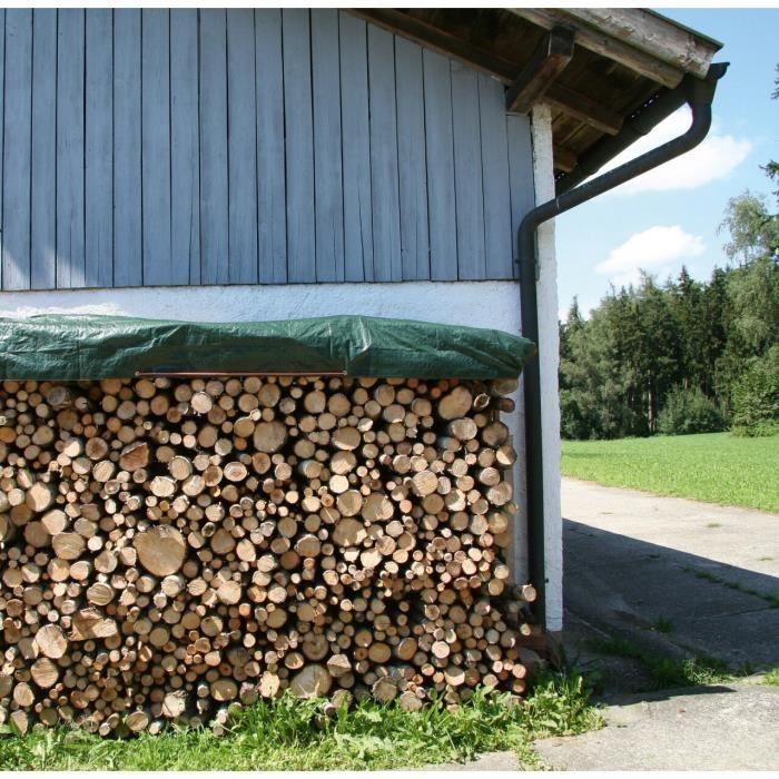 Bâche - Kerbl PolyGuard - 6x5m - Résistance Élevée À La Déchirure - Bord Renforcé - Hydrofuge