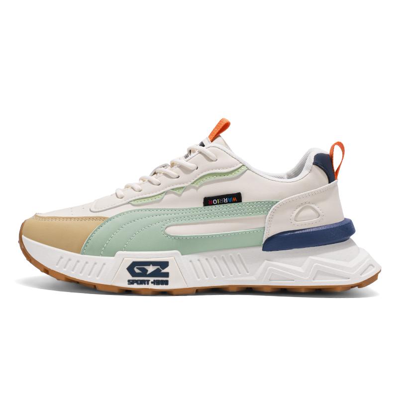 

Новая мужская повседневная спортивная обувь Осень AGan Старик Бег Платформа Увеличение Универсальная Модная Обувь Искусственная Кожа Подошва 39