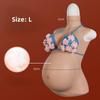 Men's Cosplay Costume Soft Silicone Pregnancy Belly Breast Simulation Experience Sexy Erotic Adult Underwear