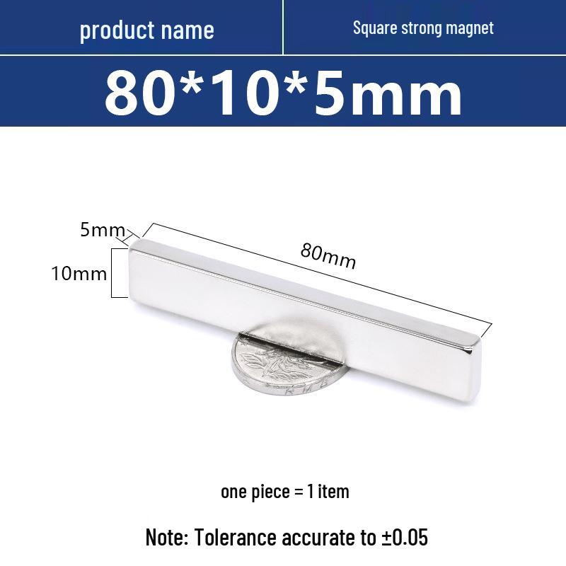 N52 Neodymium Iron Boron Square Magnet – Strong Rare Earth Permanent Magnet